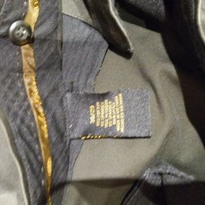 38W29L Savane select edition hemmed dress pants Loden color no iron